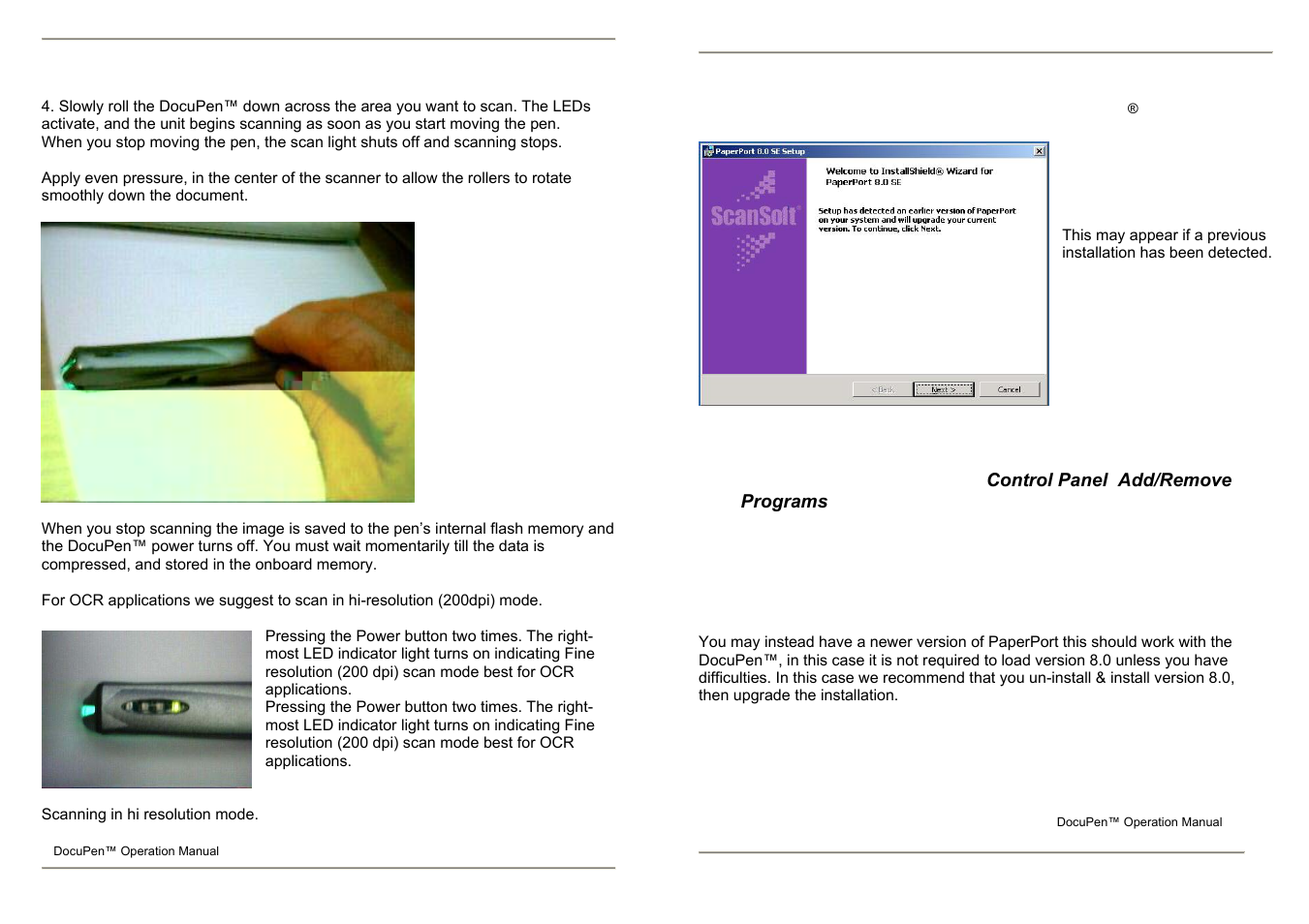 Scanning, Troubleshooting | Planon System Solutions R700 User Manual | Page 9 / 44