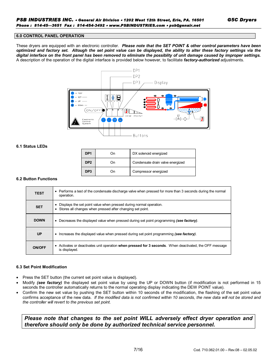 PSB Speakers GLACIER G5C 0018 User Manual | Page 7 / 18