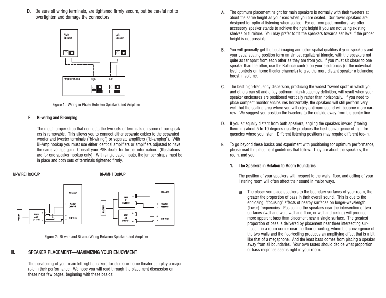PSB Speakers speakers User Manual | Page 2 / 4