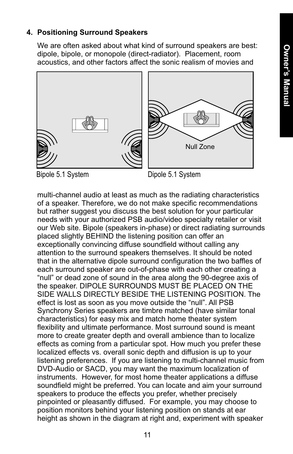 PSB Speakers 6919217 User Manual | Page 11 / 27