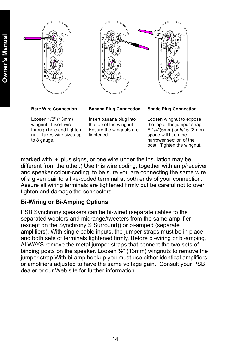 PSB Speakers 6919217 User Manual | Page 14 / 27