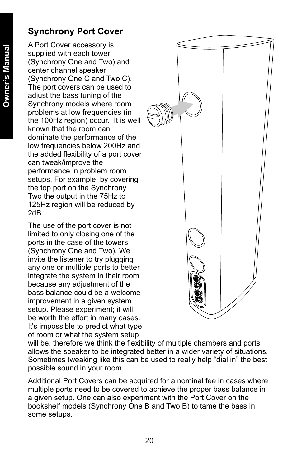 PSB Speakers 6919217 User Manual | Page 20 / 27