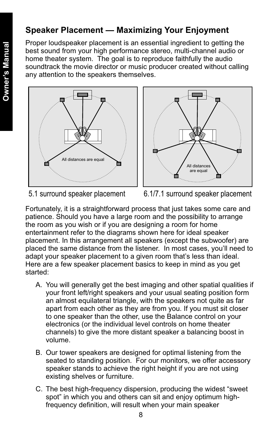 PSB Speakers 6919217 User Manual | Page 8 / 27