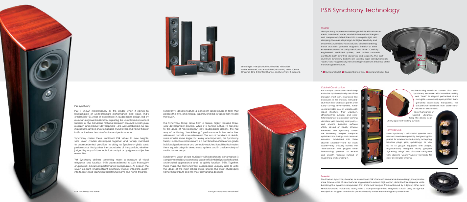 PSB Speakers VisionSound Speaker User Manual | 2 pages