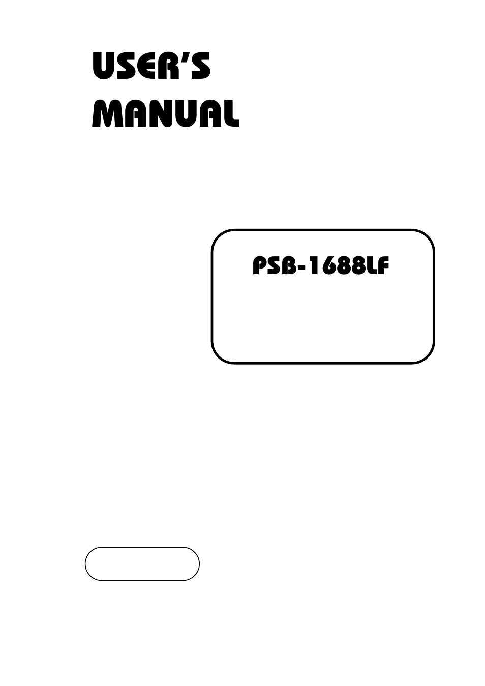 PSB Speakers PSB-1688LF M1 User Manual | 90 pages