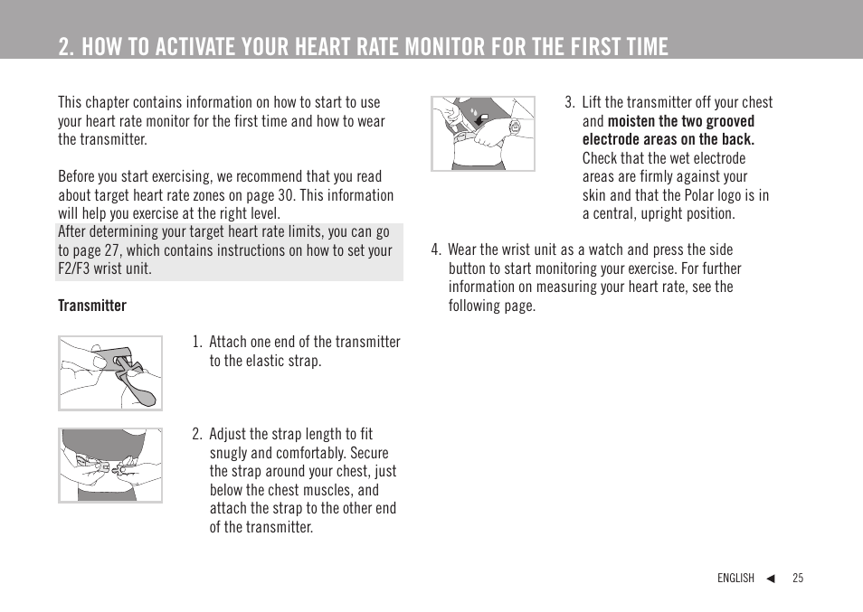 POLAR F1 User Manual | Page 6 / 19