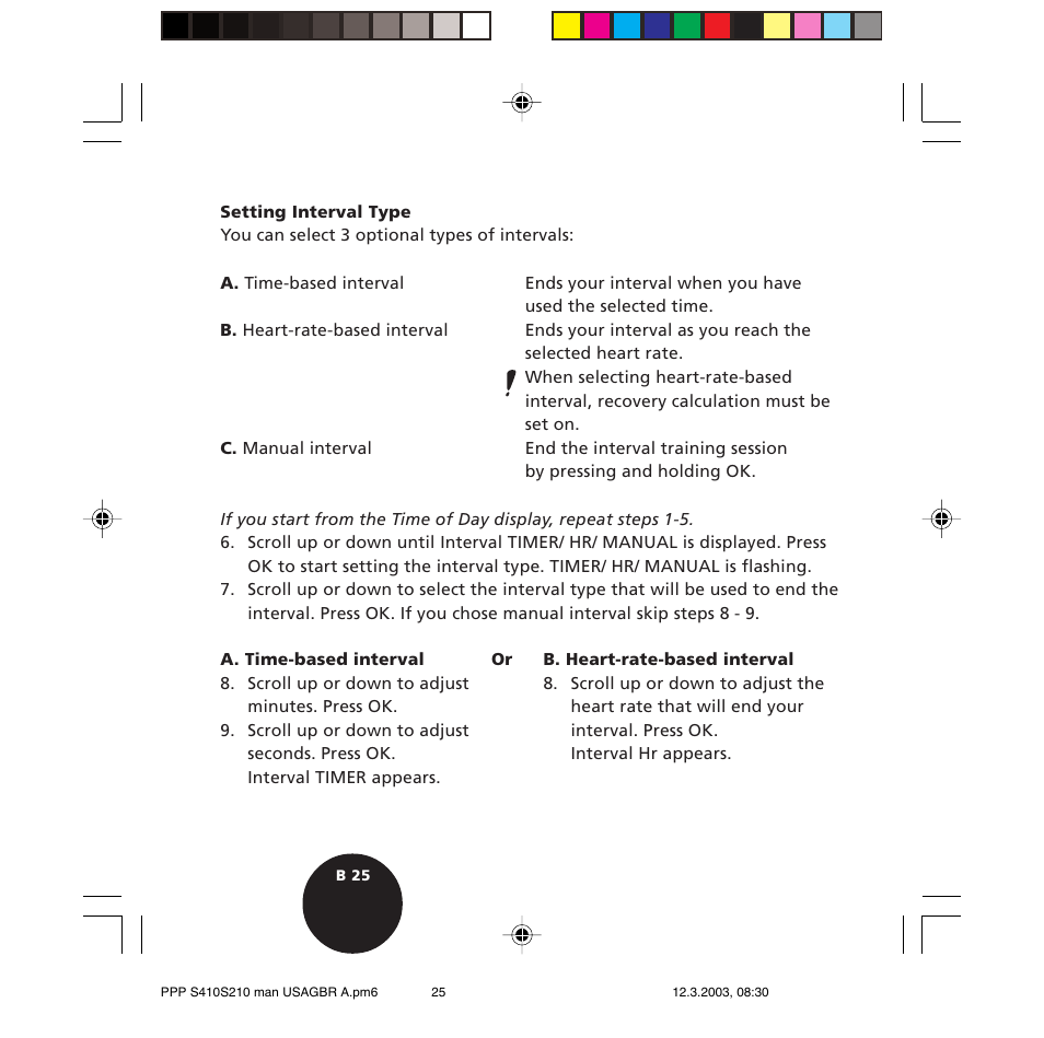 POLAR S410 User Manual | Page 27 / 94