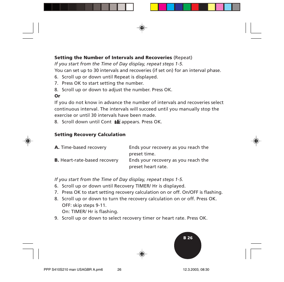 POLAR S410 User Manual | Page 28 / 94