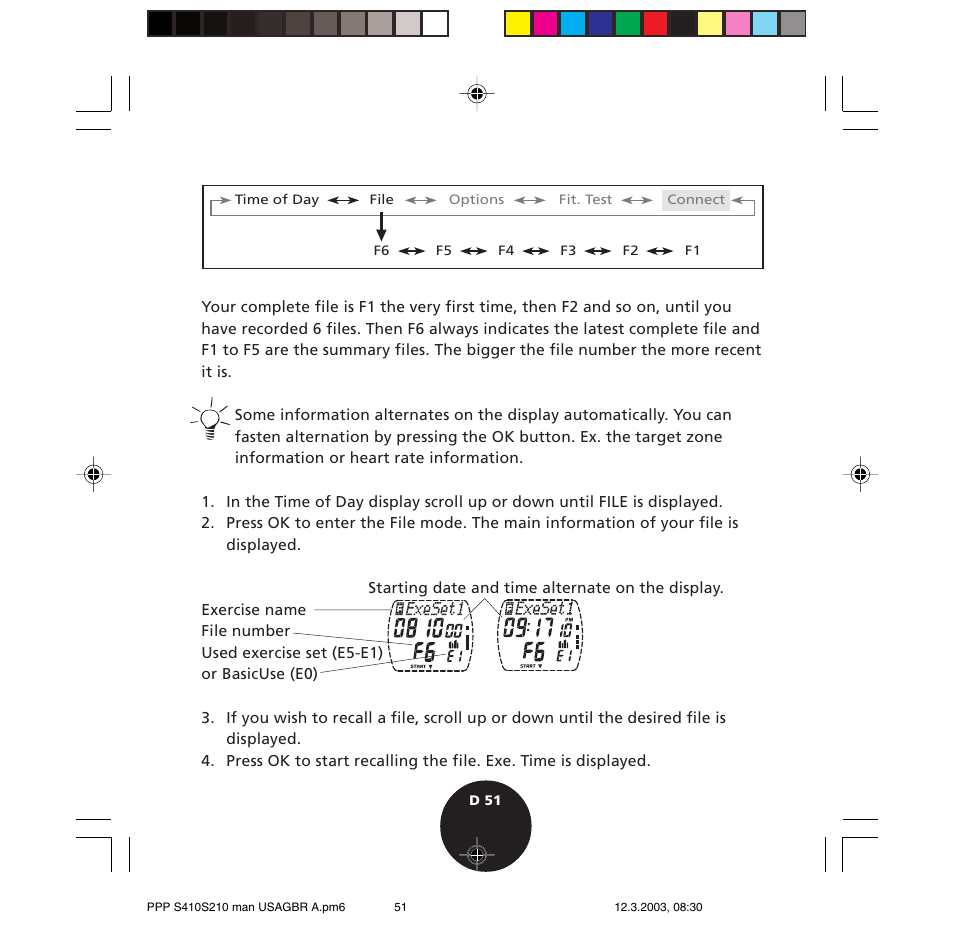 POLAR S410 User Manual | Page 53 / 94