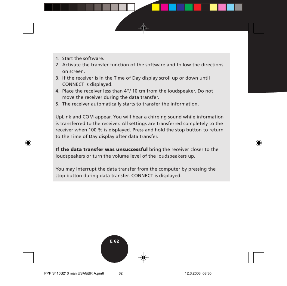 POLAR S410 User Manual | Page 64 / 94