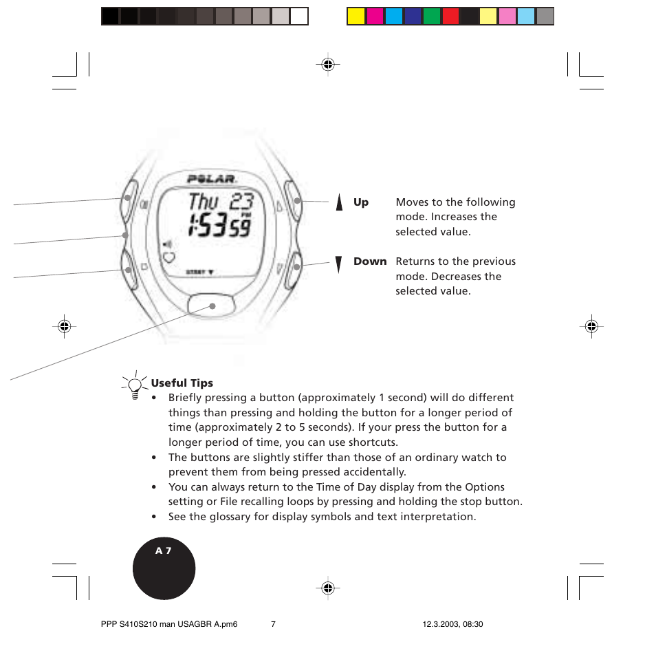 POLAR S410 User Manual | Page 9 / 94