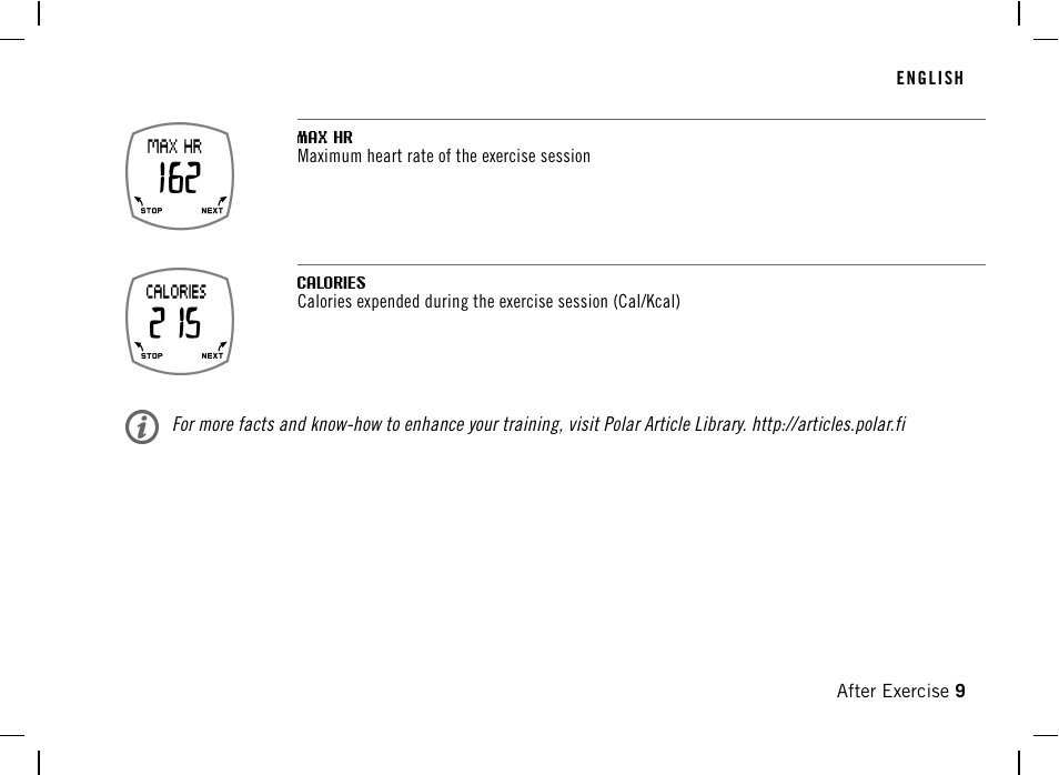 POLAR F4 User Manual | Page 9 / 25