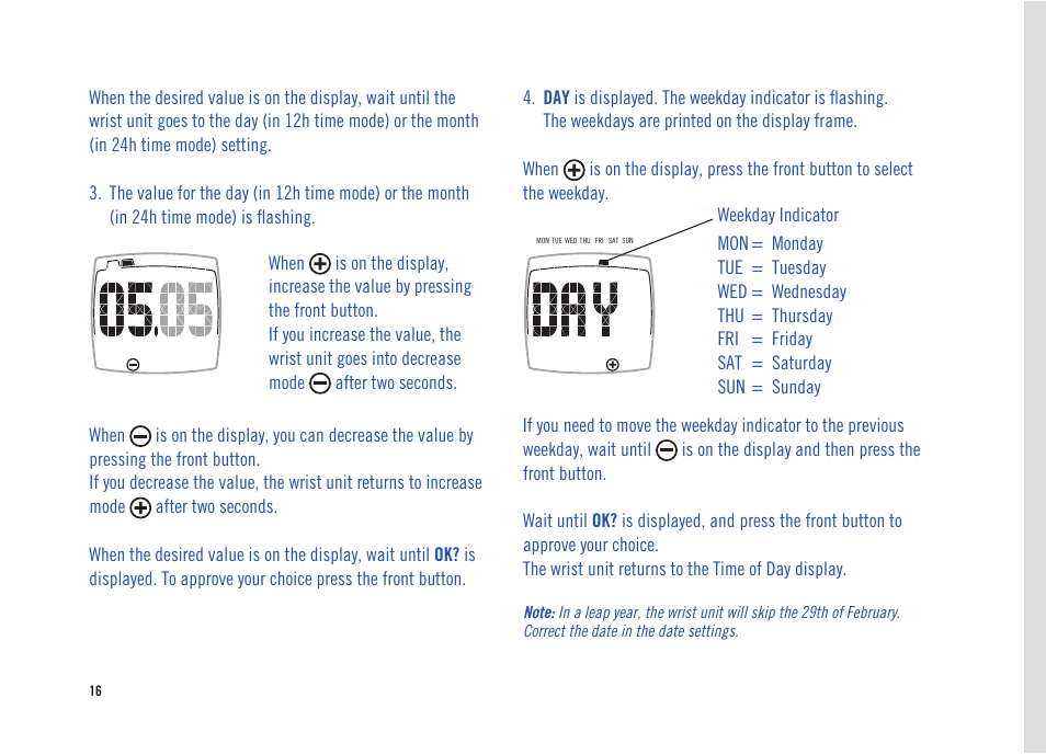 POLAR FS3 User Manual | Page 15 / 25