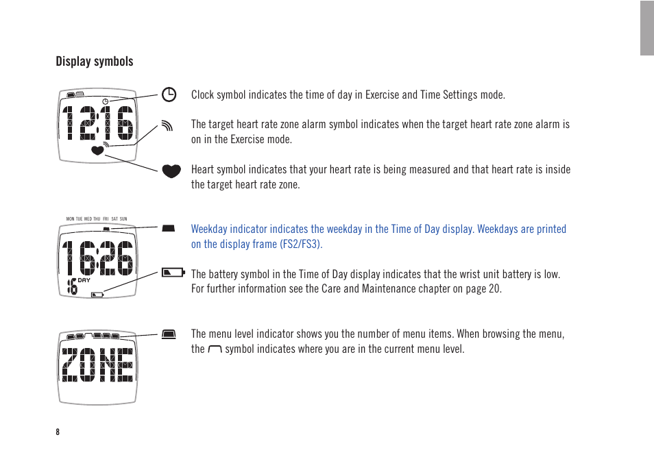 POLAR FS3 User Manual | Page 7 / 25