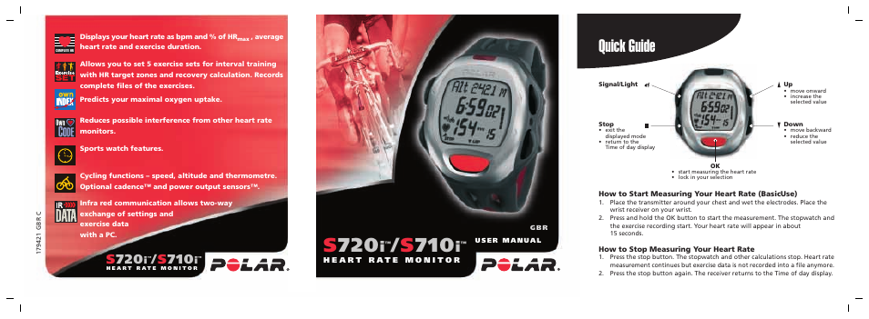 POLAR S720i User Manual | 122 pages
