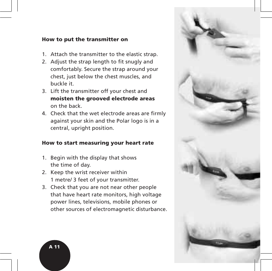 POLAR S720i User Manual | Page 13 / 122