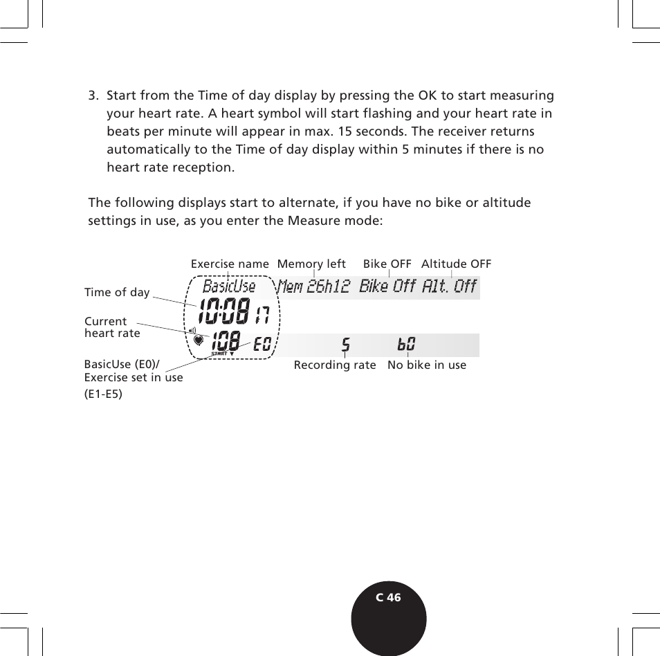 POLAR S720i User Manual | Page 48 / 122