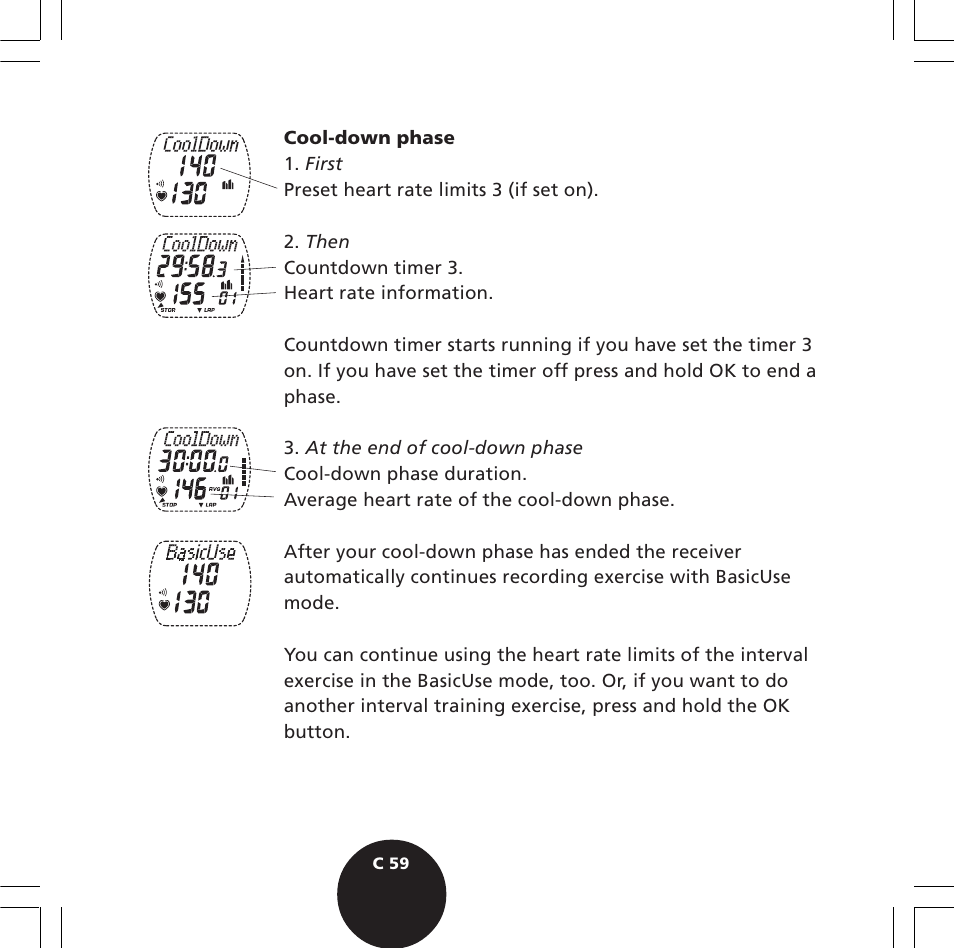 POLAR S720i User Manual | Page 61 / 122