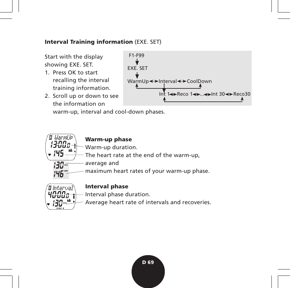 POLAR S720i User Manual | Page 71 / 122