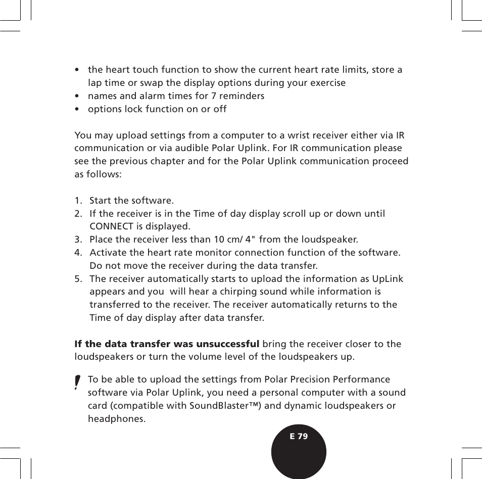 POLAR S720i User Manual | Page 81 / 122