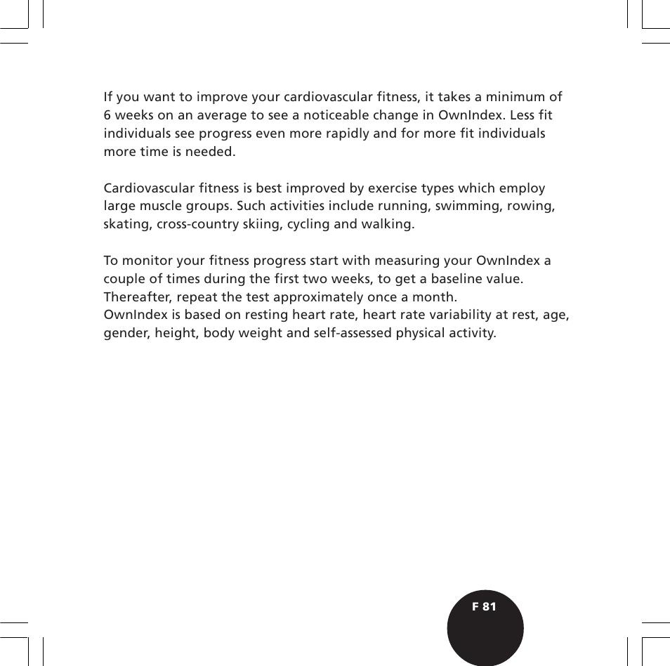 POLAR S720i User Manual | Page 83 / 122