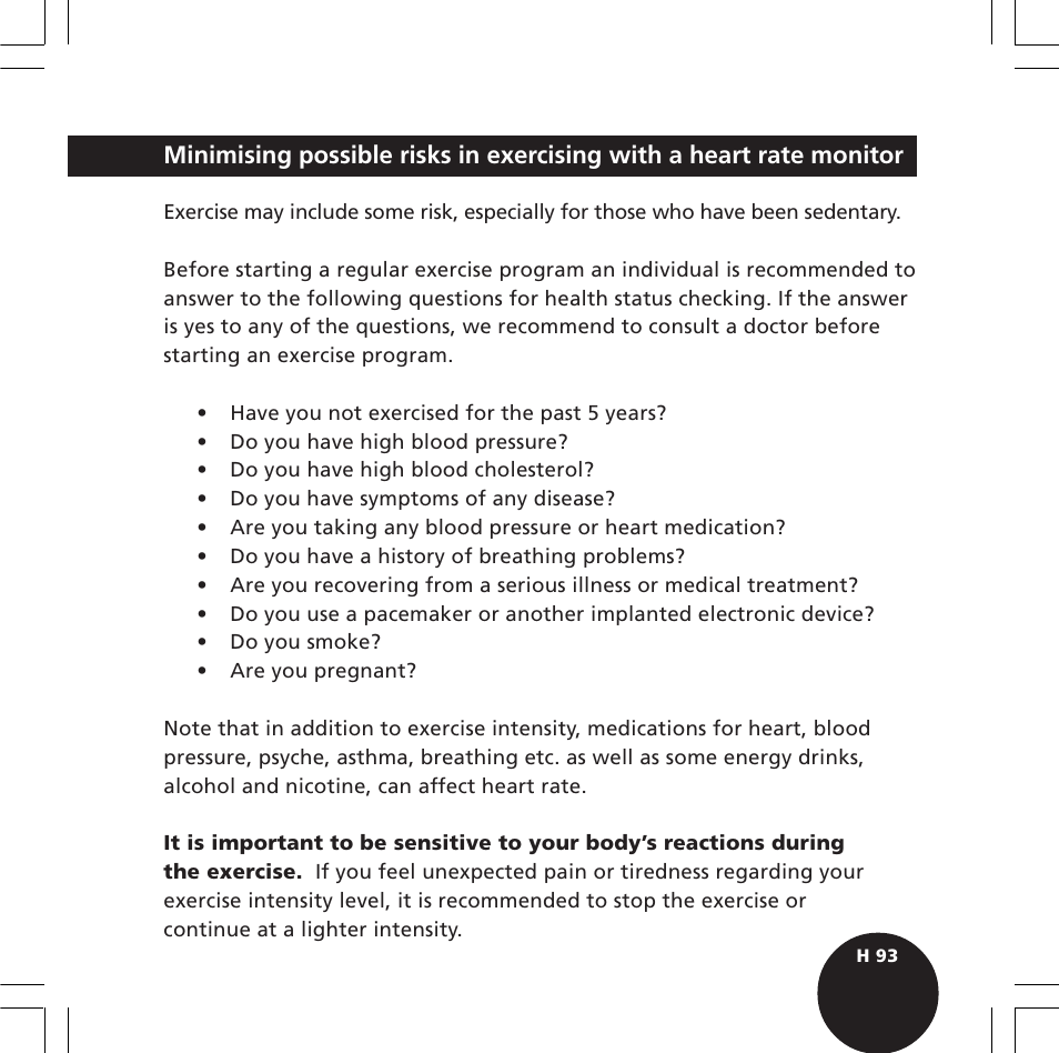 POLAR S720i User Manual | Page 95 / 122