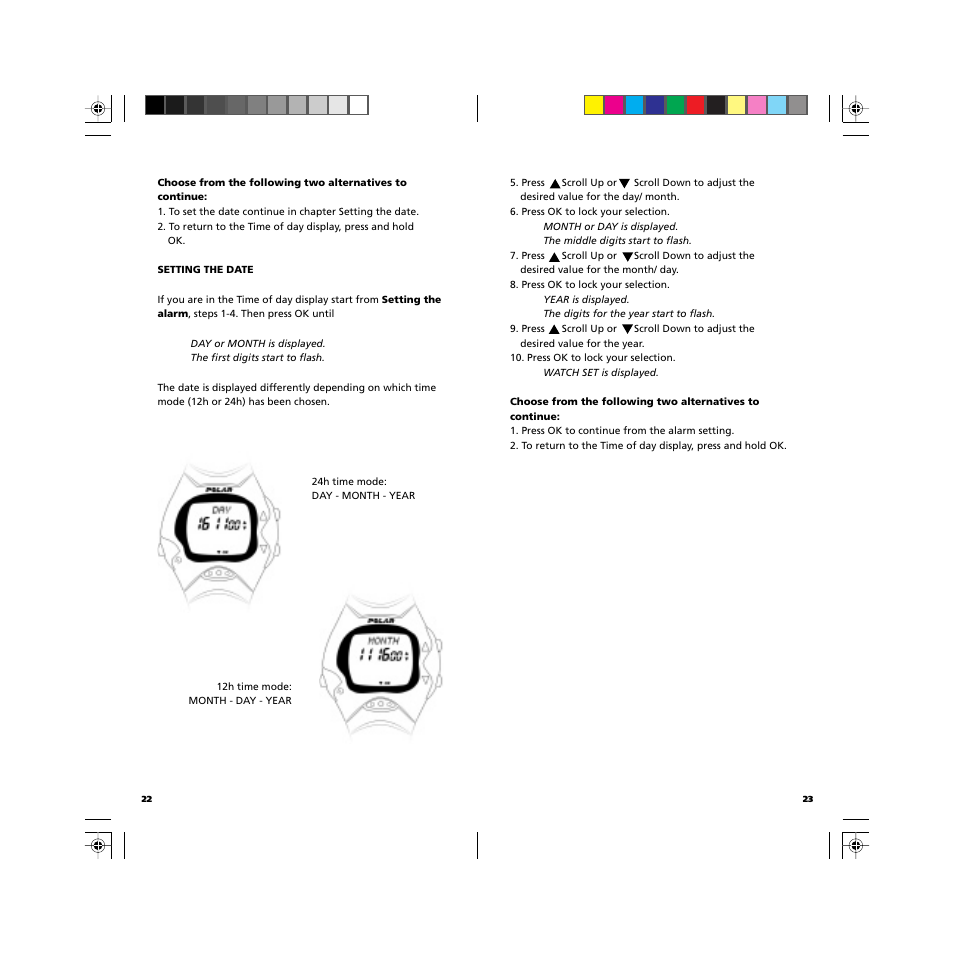 POLAR GBR User Manual | Page 13 / 33