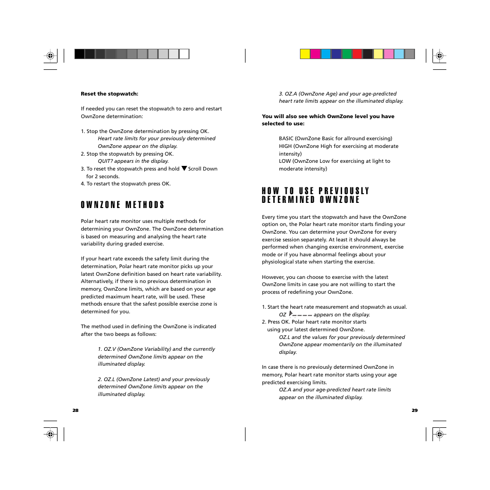 POLAR GBR User Manual | Page 16 / 33