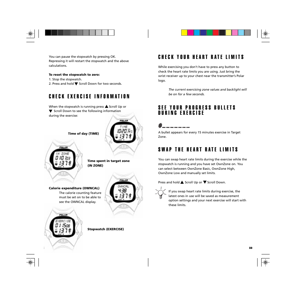 POLAR GBR User Manual | Page 18 / 33