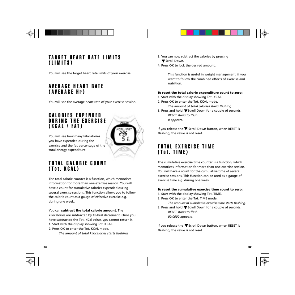 POLAR GBR User Manual | Page 20 / 33
