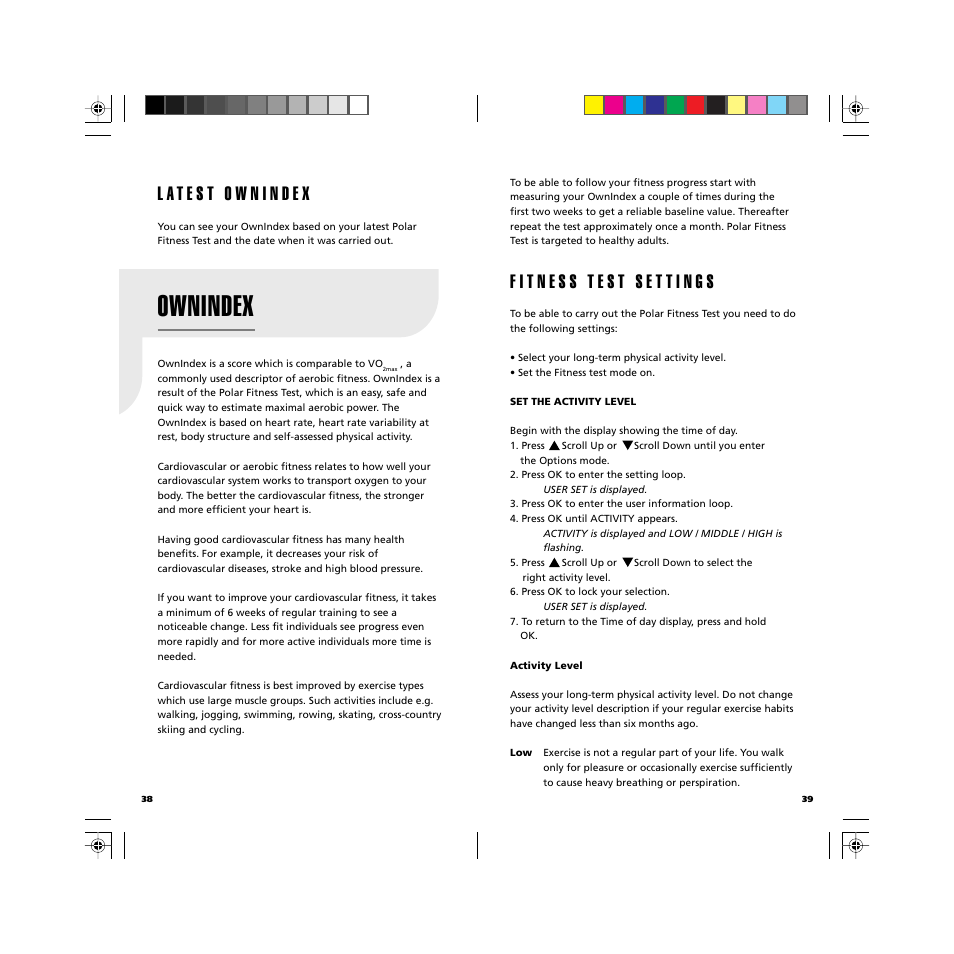 Ownindex | POLAR GBR User Manual | Page 21 / 33