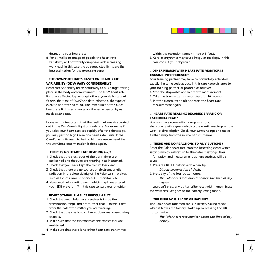 POLAR GBR User Manual | Page 27 / 33