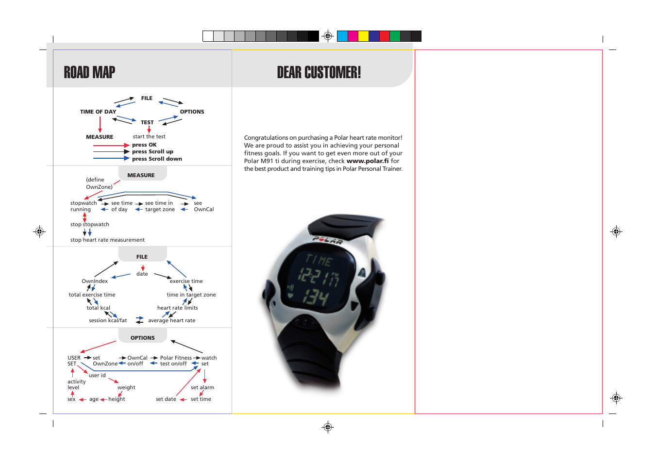 Dear customer! road map | POLAR GBR User Manual | Page 33 / 33