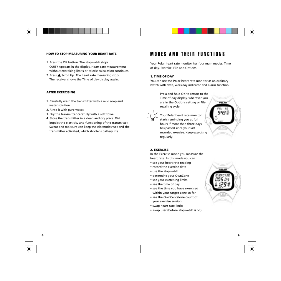 POLAR GBR User Manual | Page 6 / 33