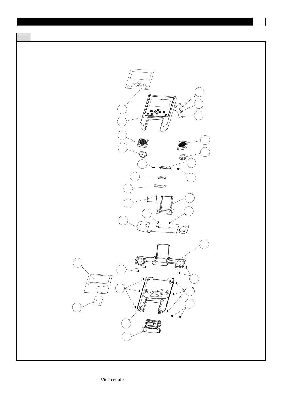 Parts diagram | POLAR CE3.7 User Manual | Page 11 / 44