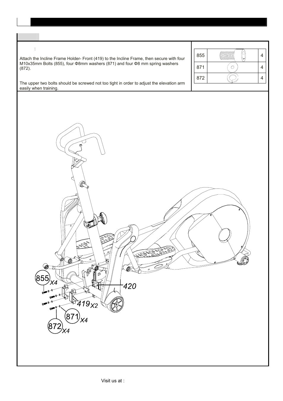 Assembly | POLAR CE3.7 User Manual | Page 20 / 44