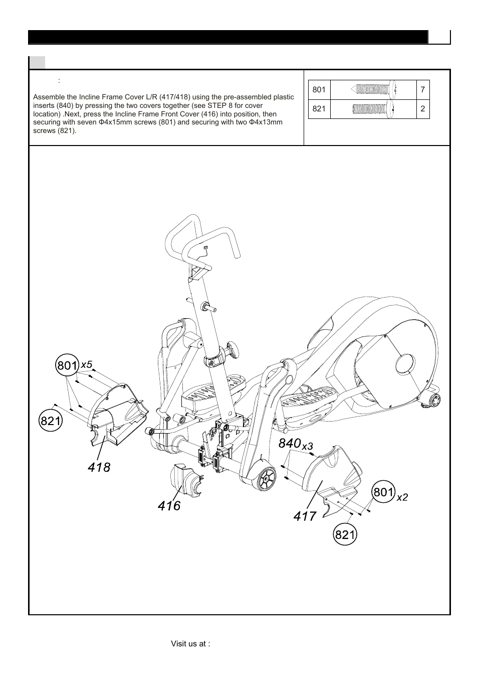 Assembly | POLAR CE3.7 User Manual | Page 21 / 44