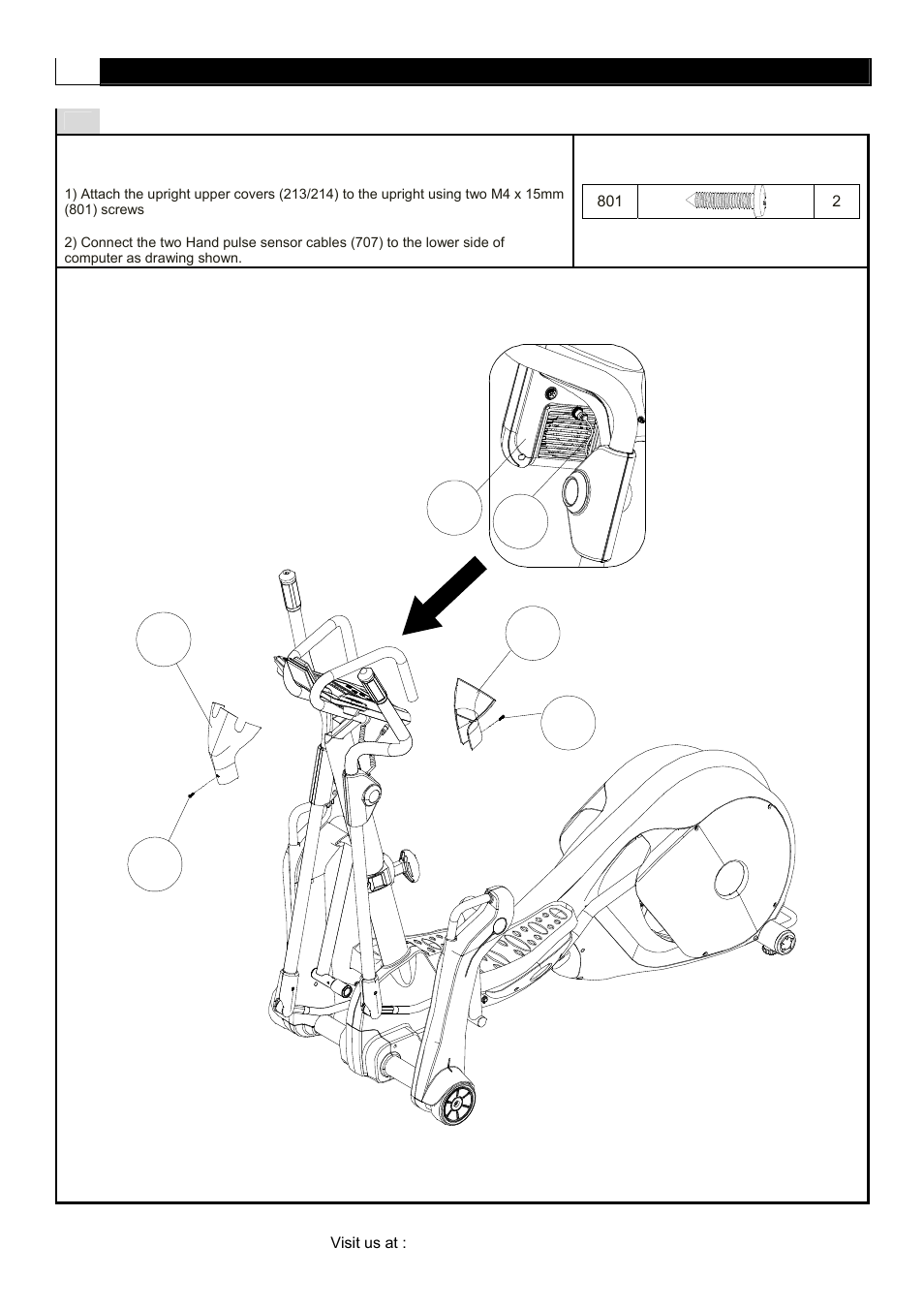 Assembly, A1 707 | POLAR CE3.7 User Manual | Page 26 / 44