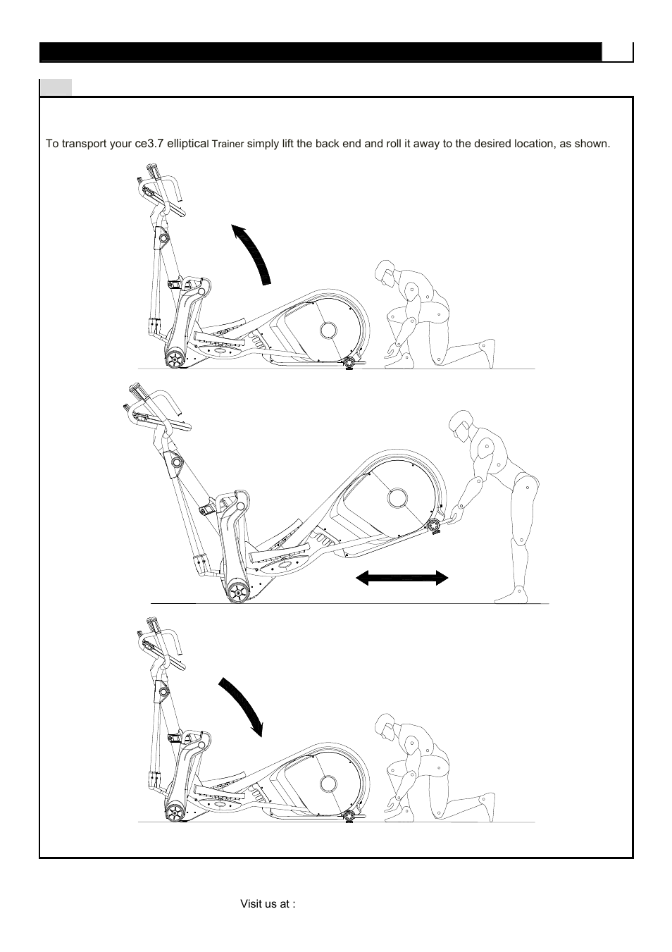 Transport instruction | POLAR CE3.7 User Manual | Page 31 / 44