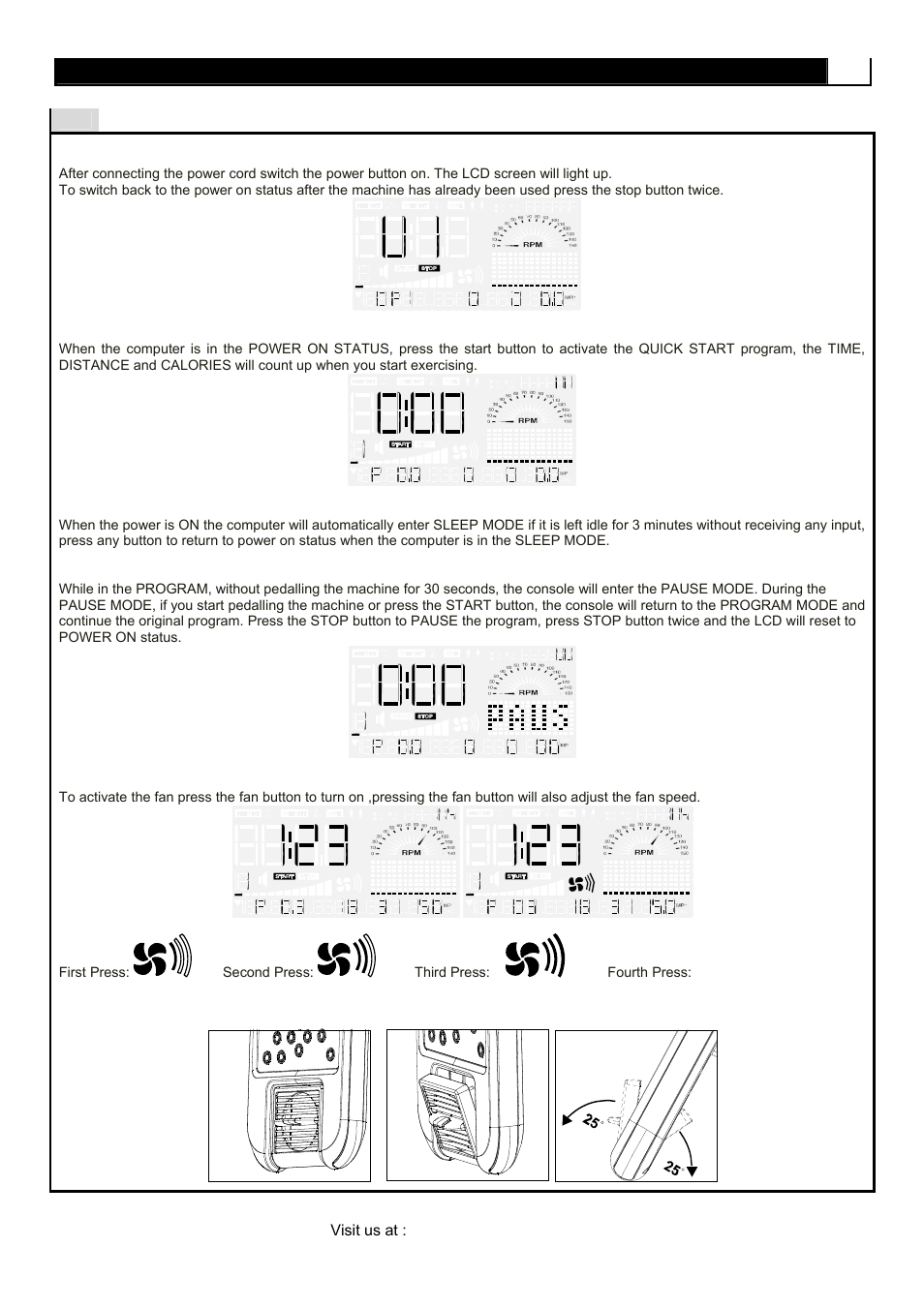 Computer operation | POLAR CE3.7 User Manual | Page 35 / 44