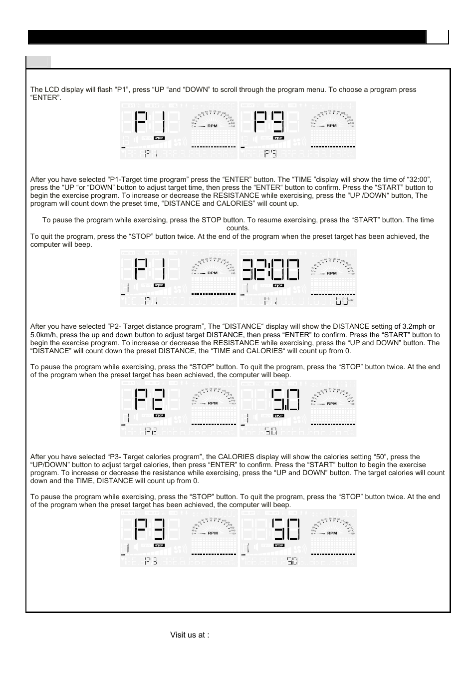 Computer operation | POLAR CE3.7 User Manual | Page 37 / 44