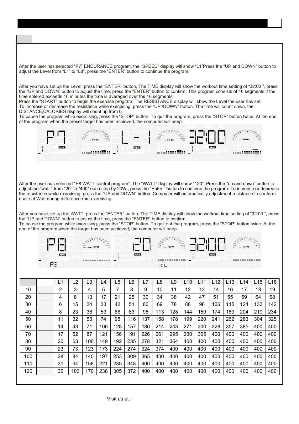 Computer operation | POLAR CE3.7 User Manual | Page 39 / 44