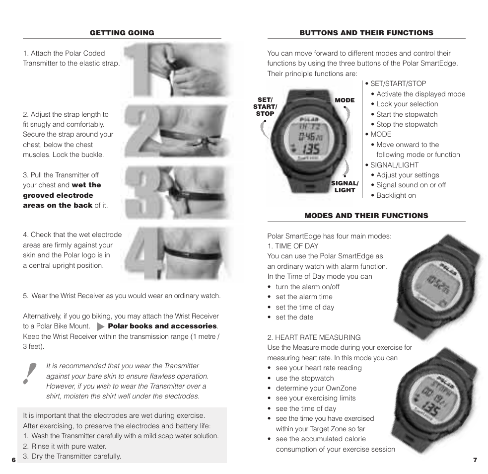 POLAR SMARTEDGE User Manual | Page 5 / 29