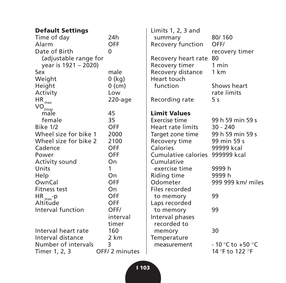 POLAR S725 User Manual | Page 105 / 122
