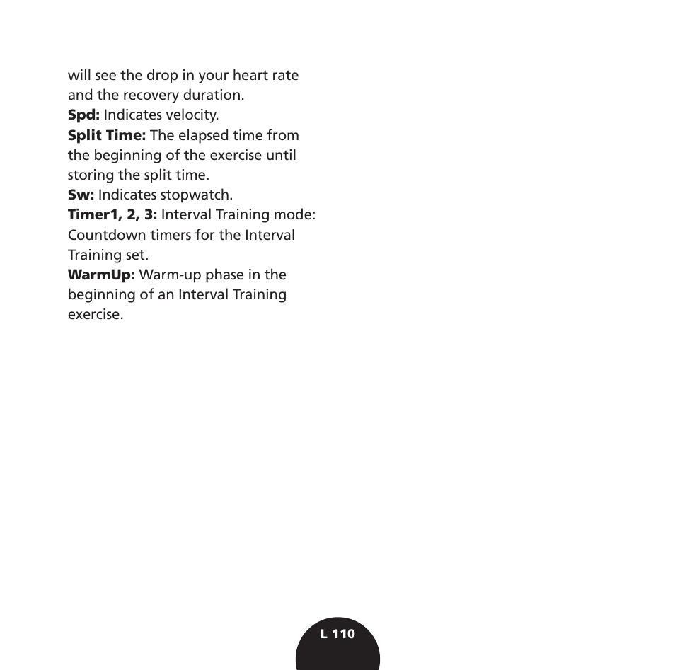 POLAR S725 User Manual | Page 112 / 122