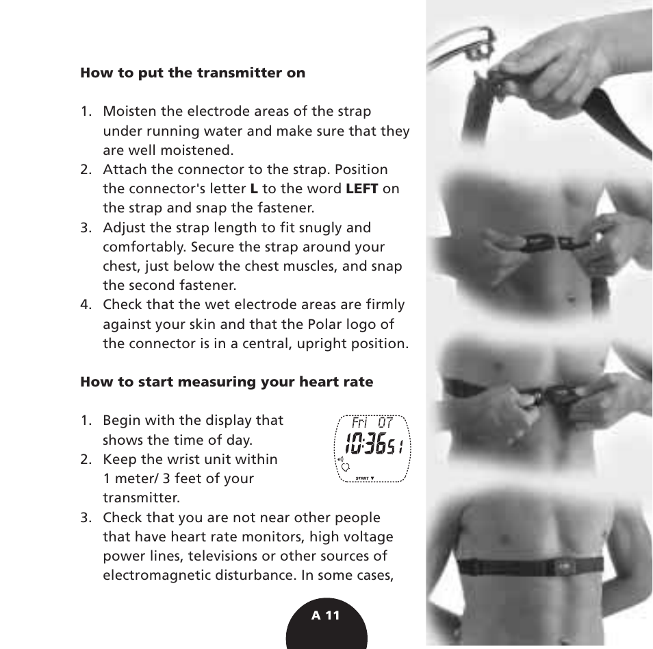 POLAR S725 User Manual | Page 13 / 122
