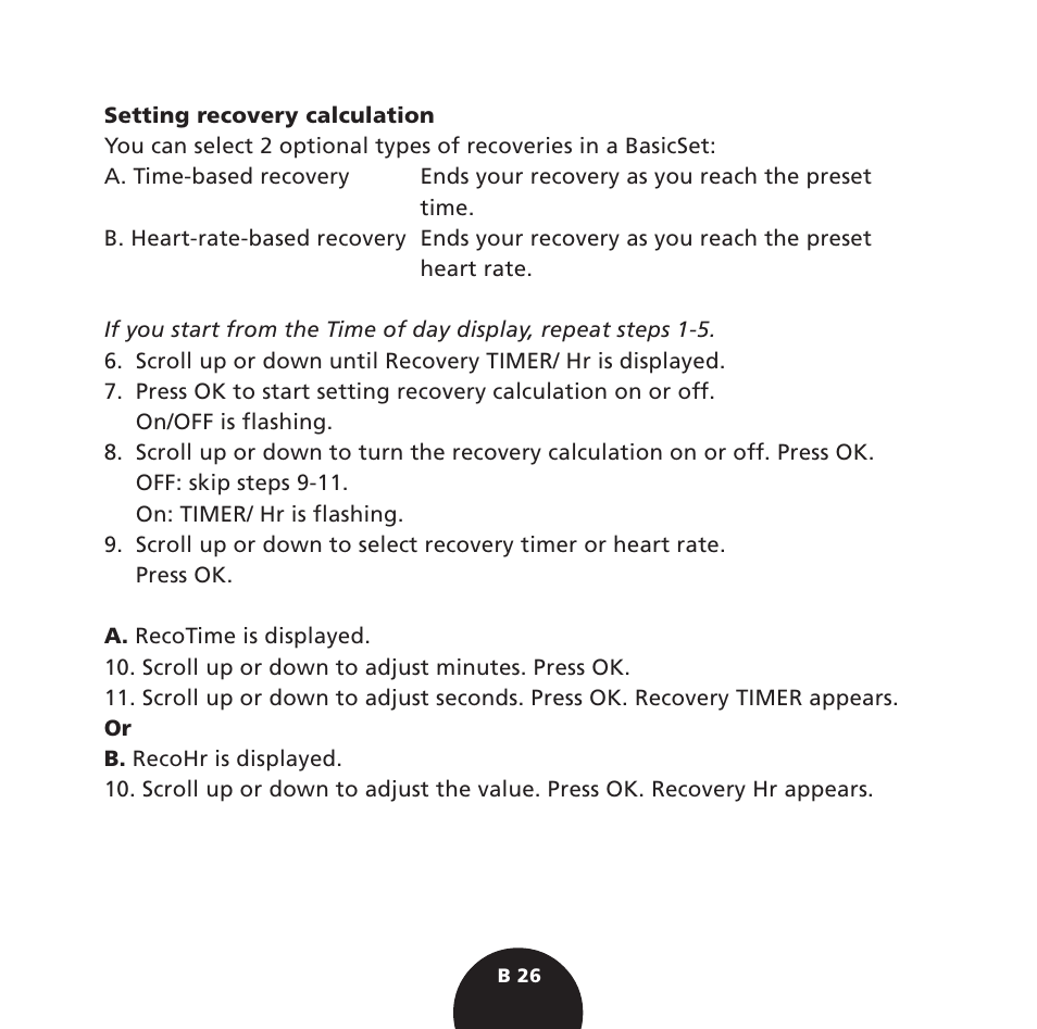 POLAR S725 User Manual | Page 28 / 122
