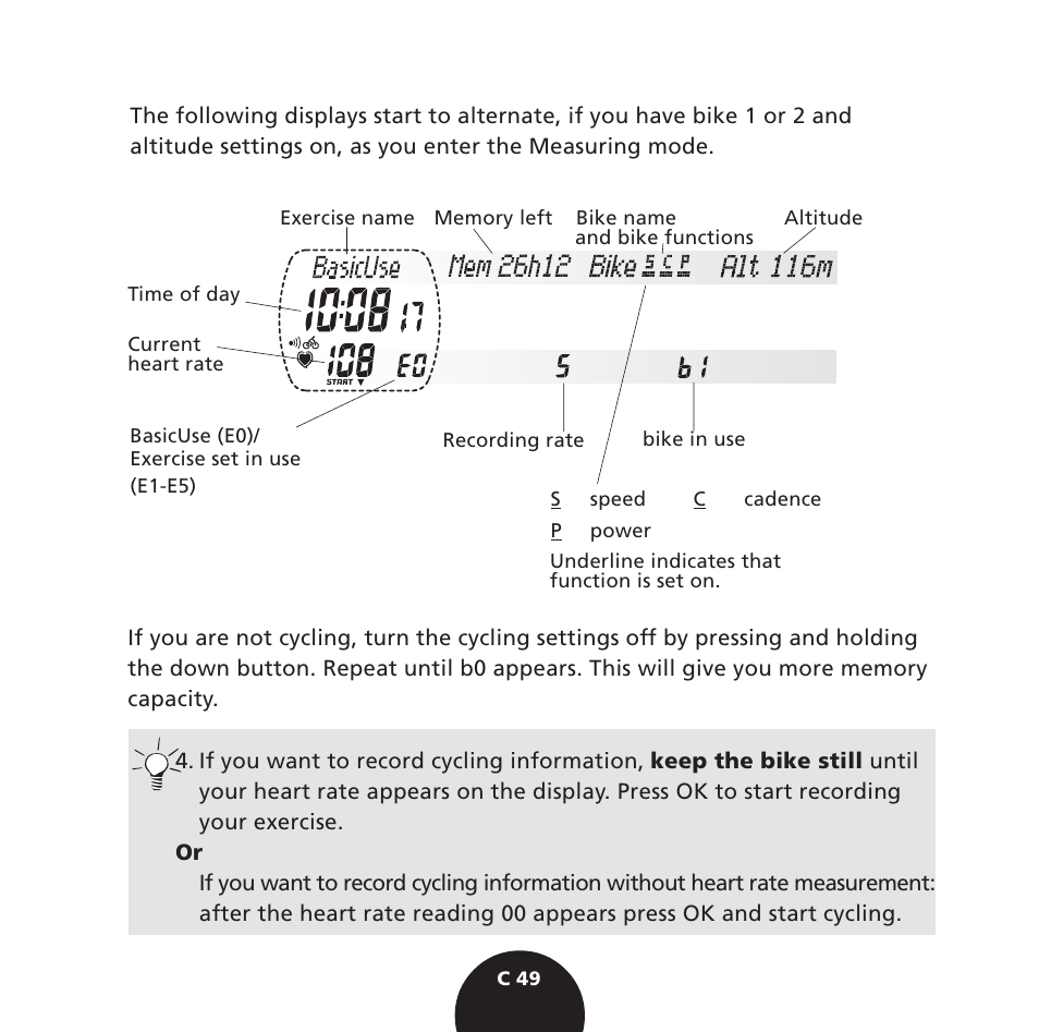 POLAR S725 User Manual | Page 51 / 122