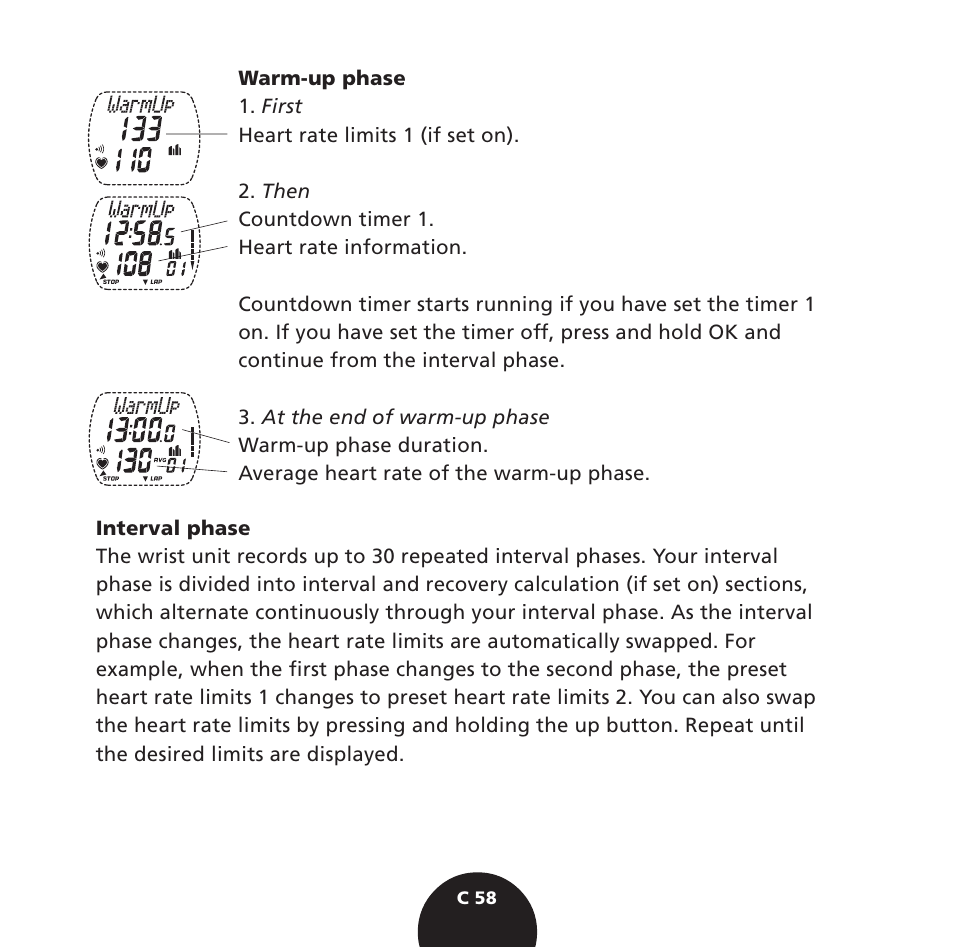 POLAR S725 User Manual | Page 60 / 122
