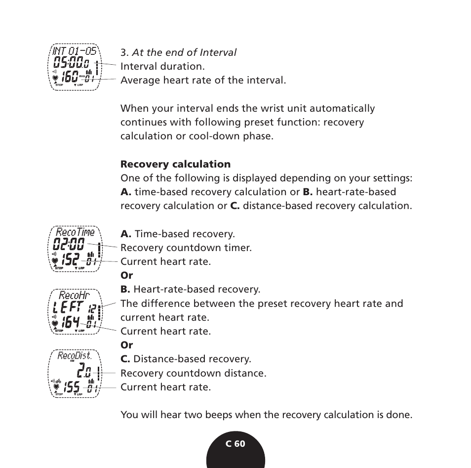 POLAR S725 User Manual | Page 62 / 122